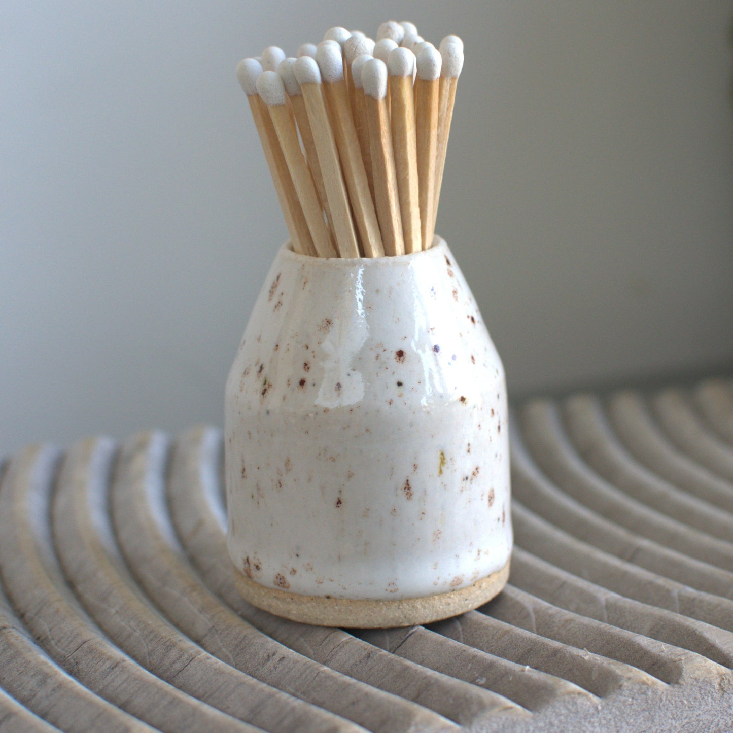 Ceramic Match Pots & Matches