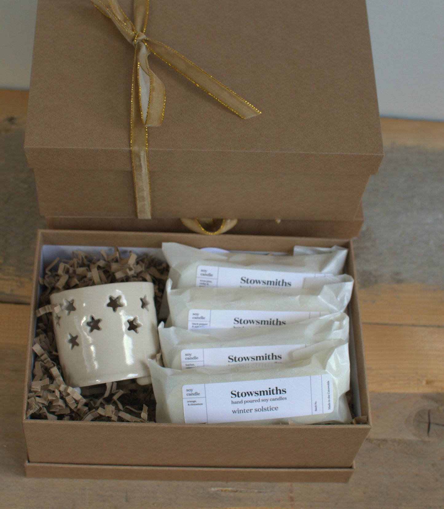 Twelve Days of Christmas Ceramic Tealight Holder Gift Set