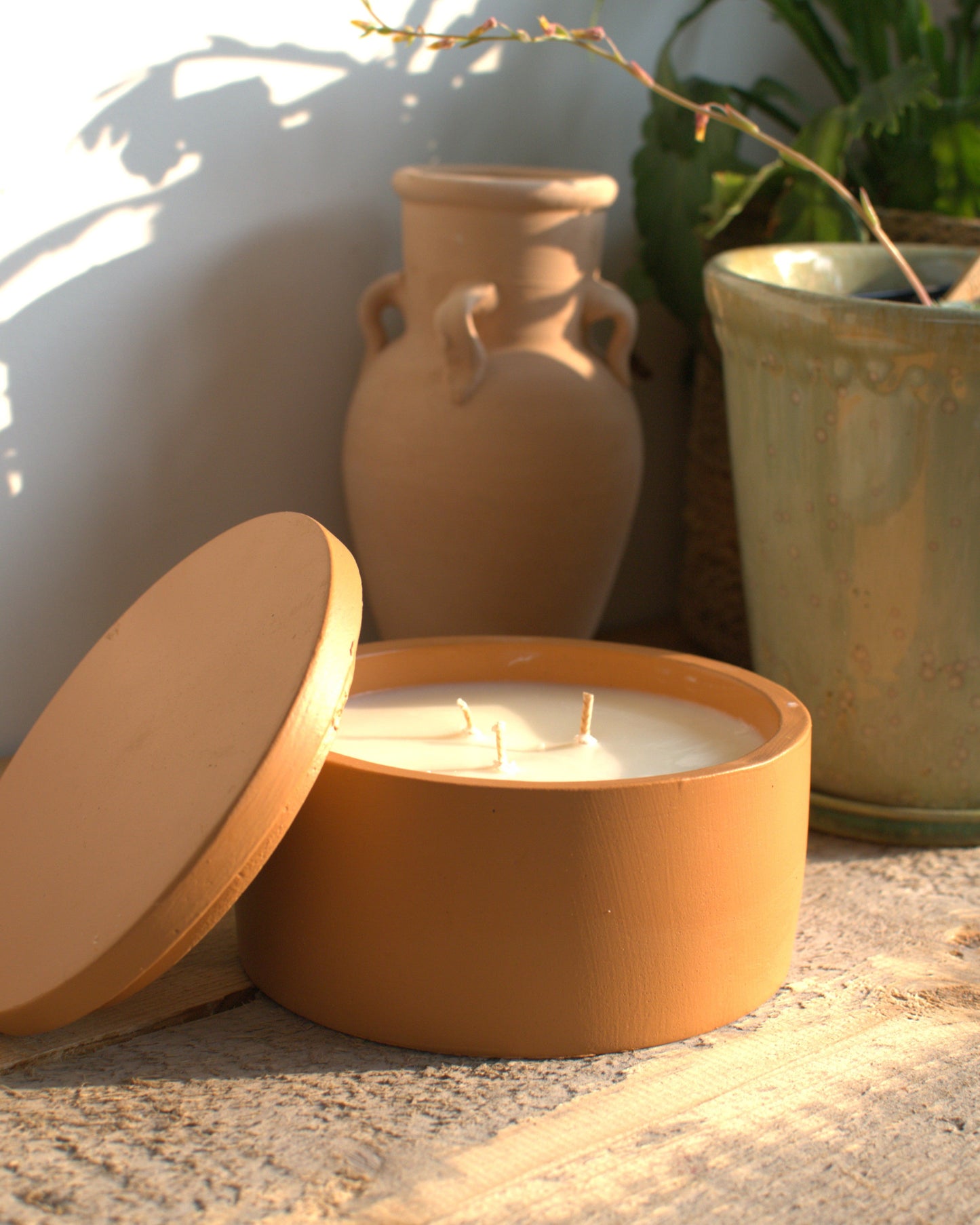 Indoor & Outdoor Candle (summer solstice: lavender, eucalyptus & lemon)
