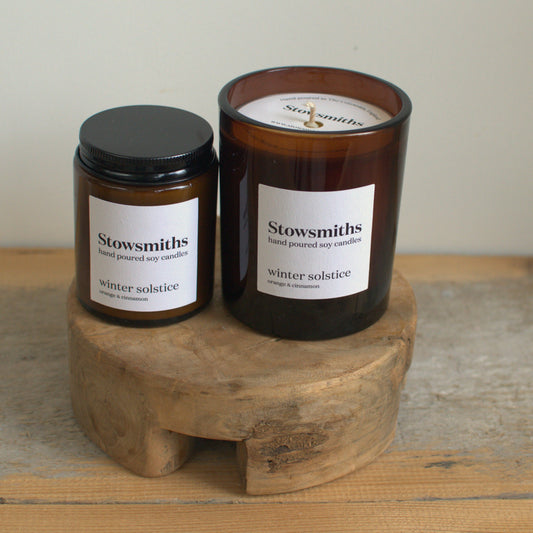 Winter Solstice Candle