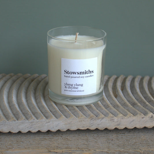 Wellness Candle: lavender & petitgrain